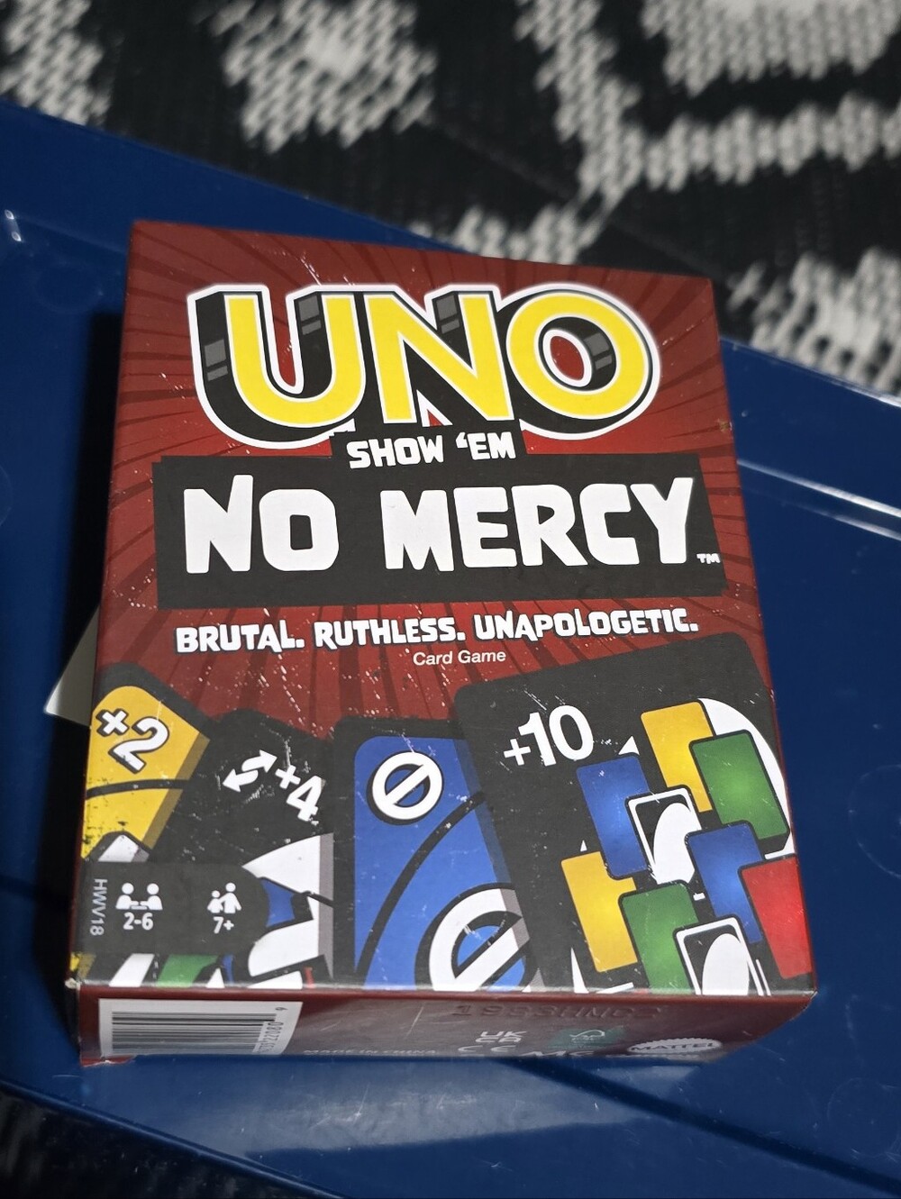 Show 'Em NO MERCY Card Game - Black/Multicolor